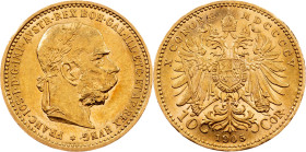 Franz Joseph I., 10 Kronen 1905, Vienna
