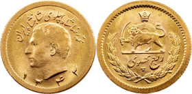 Mohammad Rezā Pahlavī, 1/4 Pahlavi 1342 (1963), Tehran