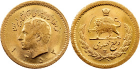 Mohammad Rezā Pahlavī, 1/4 Pahlavi 1353 (1974), Tehran