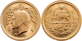 Mohammad Rezā Pahlavī, 1/4 Pahlavi 1354 (1975), Tehran