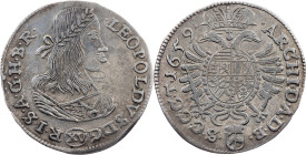 Leopold I., 15 Kreuzer 1659, Vienna