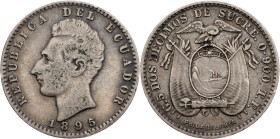Ecuador, 2 Décimos 1895