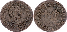 France, Double Tournois 1637