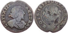 Louis XIII., Double Tournois 1638