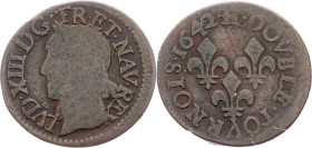 France, Double Tournois 1642