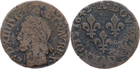 France, Double Tournois 1642