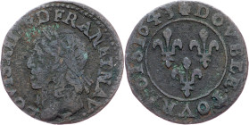 France, Double Tournois 1643