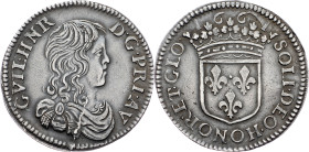 France, 1/12 Ecu 1661