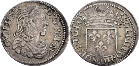 France, 1/12 Ecu 1661