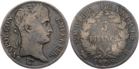 France, 5 Francs 1809, Rouen