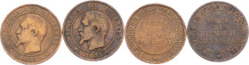 France, Module de la 10 centimes 1853