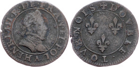 France, Double Tournois 1574-1589