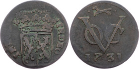 Netherlands East Indies, 1 Duit 1731, Gelderland