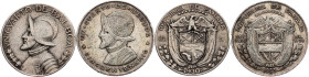 Panama, 1/4 Balboa 1930, 1953