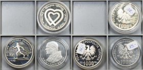 Poland, 1000 Zlotych 1982, 1986, 1987