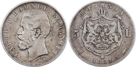 Carol I., 5 Lei 1881, Bucharest