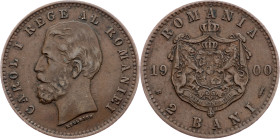 Romania, 2 Bani 1900