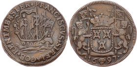 Spanish Netherlands, Jeton 1697
