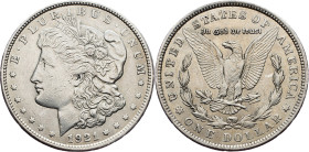 Federal republic, Morgan Dollar 1921, Philadelphia