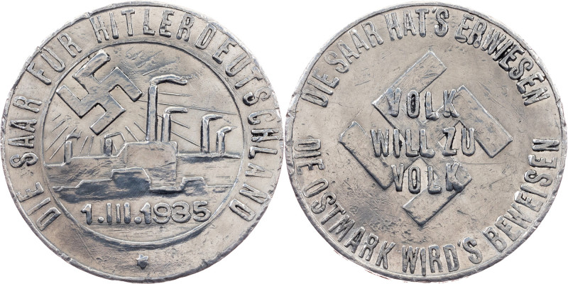 Winterhilfe, Token 1935 Winterhilfe, Token 1935, 1,165 g, Al, for collecting pur...