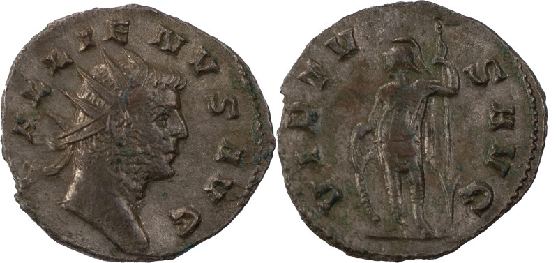 The Roman Empire
Gallienus. Mediolanum 253-268. AR Antoninianus 2.75 g. Obv: GAL...