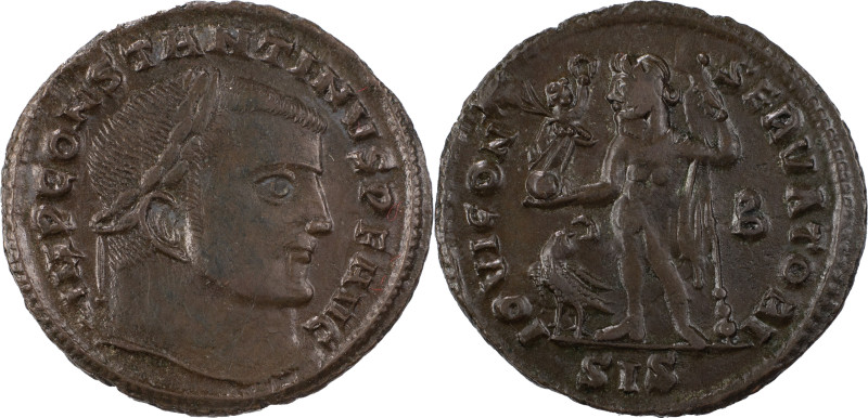 The Roman Empire
Constantine I. Siscia. Circa 306-337. AE follis 3.64 g. IMP CON...