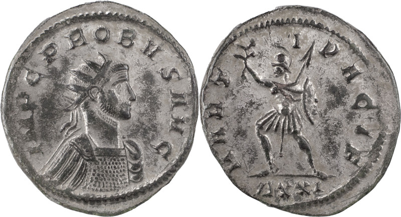 The Roman Empire
Probus. Ticinum, 279. AR Antoninianus 3.74 g. IMP C PROBVS P F ...