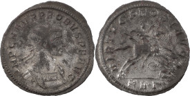 The Roman Empire
Probus AE Antoninianus 3.03 g. Serdica, AD 278-282. IMP C M AVR PROBVS P F AVG, radiate, cuirassed bust right / VIRTVS PROBI AVG, Pro...