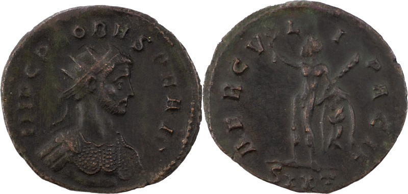 The Roman Empire
Probus. AE Antoninianus 3.36 g. Ticinum mint. IMP C M AVP PROBV...