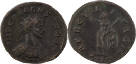 The Roman Empire
Probus. AE Antoninianus 3.36 g. Ticinum mint. IMP C M AVP PROBVS P F AVG, radiate, cuirassed bust right / HERCVLI PACIF, Hercules sta...
