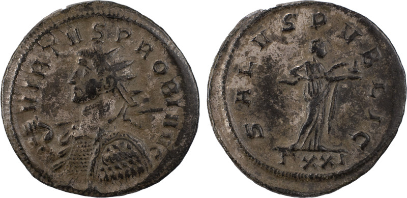 The Roman Empire
Probus. AE Antoninianus 3.39 g. Ticinum, 279. VIRTVS PROBI AVG ...