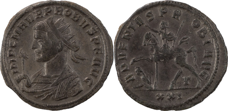The Roman Empire
Probus. AE Antoninianus 3.09 g. Siscia mint. IMP PROBVS AVG, ra...