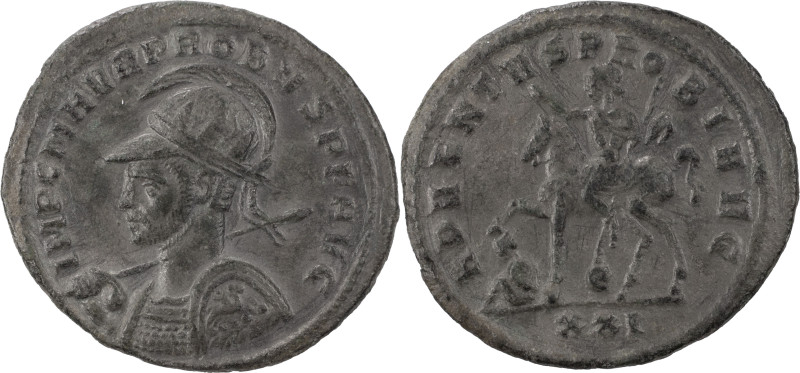 The Roman Empire
Probus AE Antoninianus 3.36 g. Siscia, 277 AD. VIRTVS PROBI AVG...