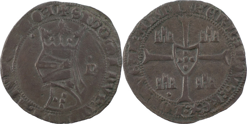 Portugal
D. Fernando I (1367-1383)
Barbuda Porto
Falsa de época
AG: 39.01 3.58 g...