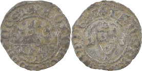 Portugal
D. João I (1385-1433)
Meio Real de 10 soldos Porto
Conhecido também com meio real atípico do Porto
AG: 32.01 1.09 g
MBC-