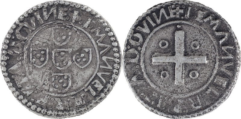 Portugal
D. Manuel I (1495-1521)
Meio tostão Lisboa
AG: 40.05 4.48 g
MBC-