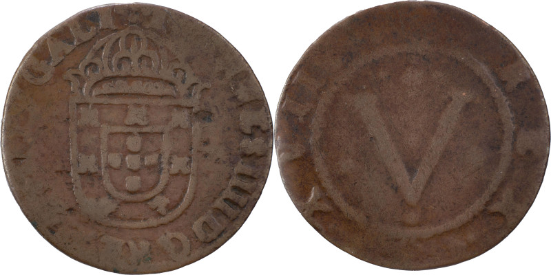 Portugal
D. João IV (1640-1656)
5 Réis Lisboa
AG: 05.01 14.19 g
BC