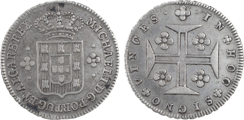 Portugal
D. Miguel I (1828-1834)
3 vinténs Lisboa
AG: 06.01 1.78 g
MBC