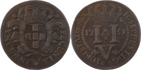 Portugal
D. José I (1750-1777) Madeira
5 réis 1751
AG: 01.02 6.35 g
MBC