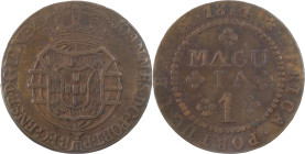 Angola
D. João Regente (1799-1816)
Macuta 1814
AG: 03.02 12.09 g
MBC