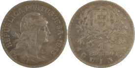 Guiné
República Portuguesa (1910-Presente)
1 escudo 1933
AG: 09.01 7.93 g
BELA+