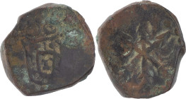 Índia Portuguesa
D. Sebastião I (1557-1578)
2 Bazarucos Cochim
AG: 20.02 10.70 g
BC
