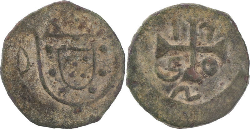 Índia Portuguesa
D. João V (1706-1750)
Meio Atiá 1750
AG: 10.01 4.70 g
BC-