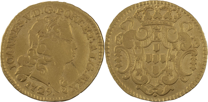 Coleção Dr. Aristides Sampaio
Portugal
D. João V (1706-1750)
Meio Escudo 1729 Li...