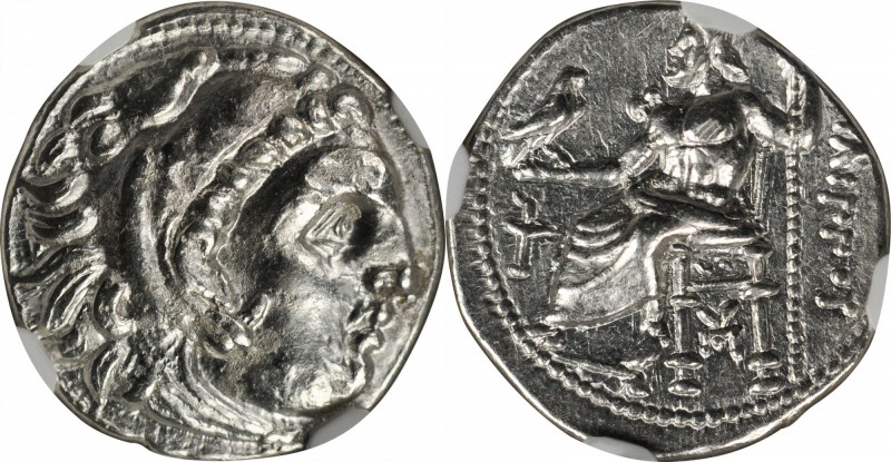 MACEDON. Kingdom of Macedon. Philip III, 323-317 B.C. AR Drachm, Sardes Mint, ca...