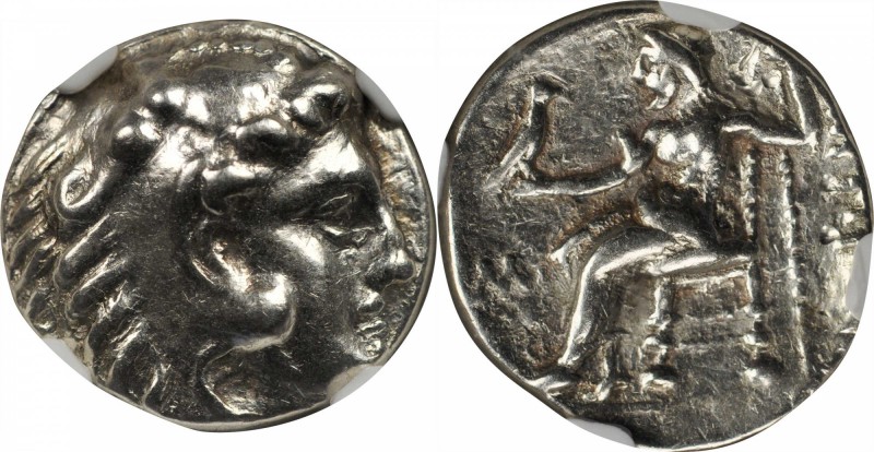 MACEDON. Kingdom of Macedon. Philip III, 323-317 B.C. AR Drachm, Uncertain Mint,...