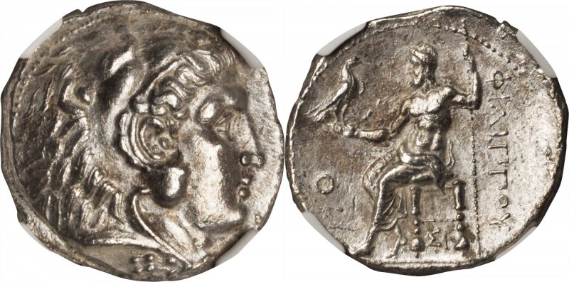 MACEDON. Kingdom of Macedon. Philip III, 323-317 B.C. AR Tetradrachm, Sidon Mint...