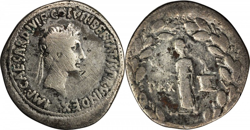 AUGUSTUS, 27 B.C.- A.D. 14. AR Cistophorus (11.54 gms), Ephesus Mint, ca. 28-20 ...