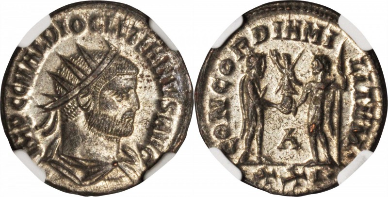 DIOCLETIAN, A.D. 284-305. BI Aurelianianus (3.49 gms), Antioch Mint, A.D. 293-29...