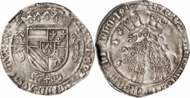 BELGIUM. Brabant. Toison d'Argent, 1497. Antwerp Mint. Philip the Fair. NGC AU-50.
3.26 gms. Levinson II-138. Obverse: Crowned coat of arms over cros...